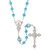 Wire Wrapped Rosary - Miraculous
