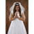 Floral Tiara First Communion Veil Floral Tiara First Communion Veil