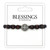 Saint Benedict Wood  Adjustable Bracelet - Brown