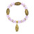 Our Lady Guadalupe Bracelet - Purple