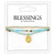 Miraculous Medal Adjustable Bracelets - Turquoise