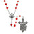 Ruby Sacred Heart Guilia Signorelli Rosary