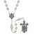 Pink Sacred Heart Guilia Signorelli Rosary