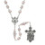 Pink Sacred Heart Guilia Signorelli Rosary