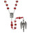Garnet Saint Michael Guilia Signorelli Rosary