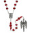 Garnet Saint Michael Guilia Signorelli Rosary