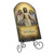 Arched Tile Plaque with Stand - Resurrected Christ