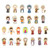 Shimmering Saint Stickers