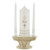 Faith Hope and Love Wedding Unity Candle Set  - 2/pk