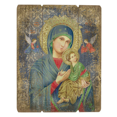 Wood Pallet Sign - Our Lady of Perpetual Help