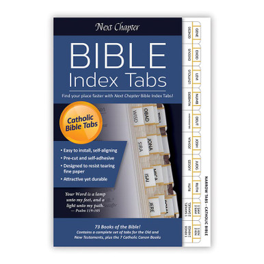 Bible Tabs - Catholic Version - Slim