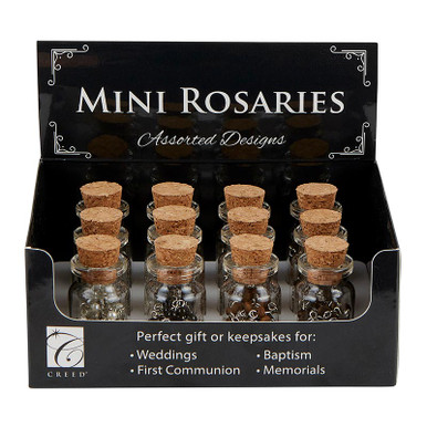 Mini Rosaries in a Bottle