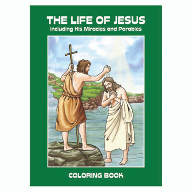 Aquinas Kids Coloring Book - The Life of Jesus - 12/pk