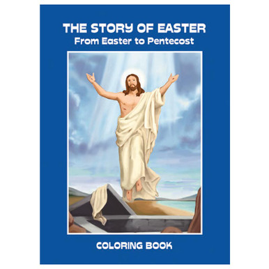 Aquinas Kids Coloring Book - The Story of Easter - 12/pk