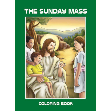 Aquinas Kids Coloring Book - The Sunday Mass - 12/pk