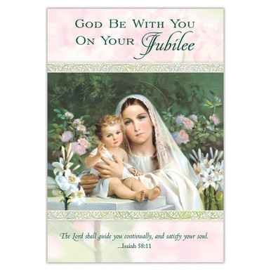 God Be With You on Your Jubilee Anniversary Card - [Wholesale]Christian ...