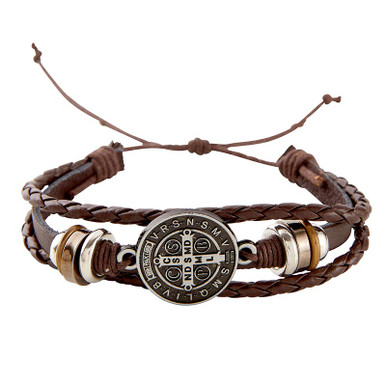 Saint Benedict Bracelet Stack