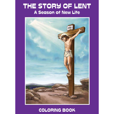 Aquinas Kids Coloring Book - The Story of Lent - 12/pk