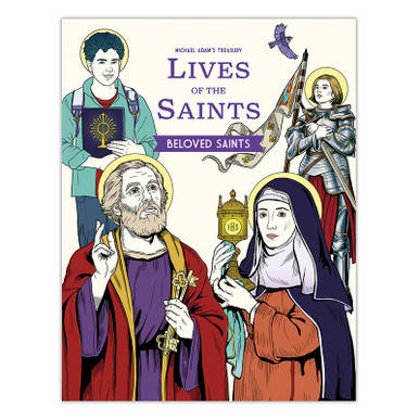 Michael Adams Best Loved Saints Coloring Book - 12/pk