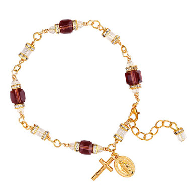 Amethyst Cornerstone Bracelet