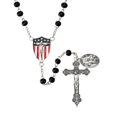 Pope Leo XIV Wood Rosary