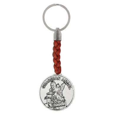 Braided Keychain - Guardian Angel
