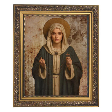 Jeannette Gianola Framed Print - Mary of the Rosary