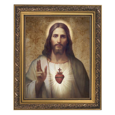 Jeannette Gianola Framed Print - Sacred Heart