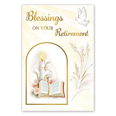 Retirement Card - General with Dove