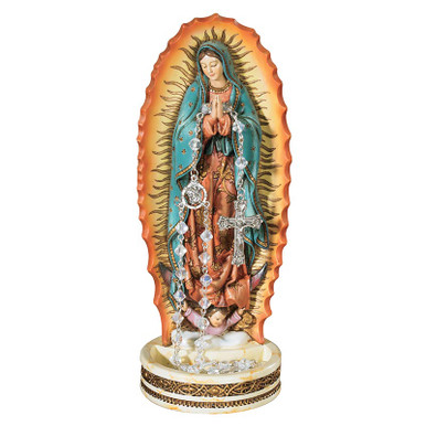 Our Lady of Guadalupe Rosary Holder
