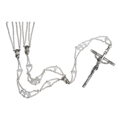 Austrian Crystal Ladder Lasso Rosary
