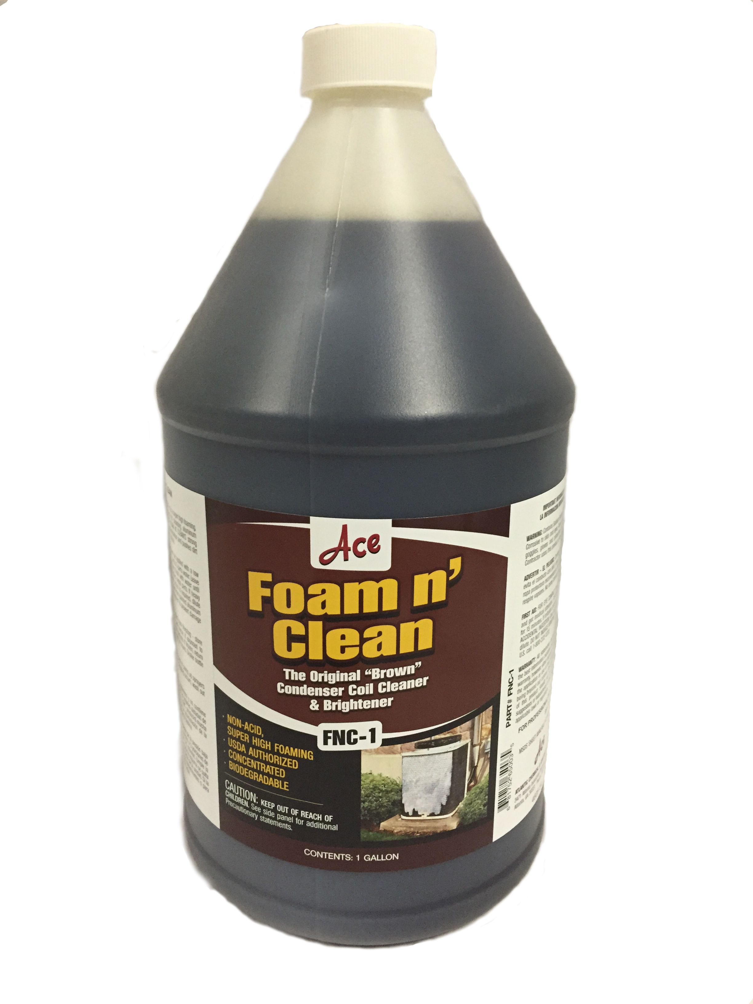 Foam N' Clean Condenser Coil Cleaner Concentrate Alkaline Based 1 Gallon