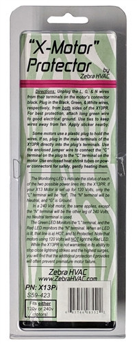 137080 | Zebra HVAC Surge Protector for ECM (VZPRO) or X-13