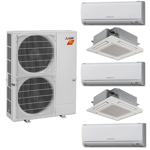 multi zone heat pump mitsubishi