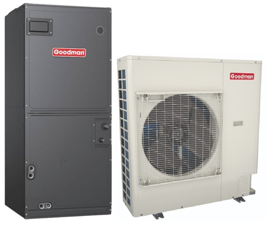 180124 | 3 Ton Goodman 18.5 SEER2 R32 Side Discharge