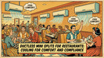 Ductless Mini Splits for Restaurants: Cooling & Compliance
