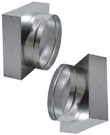 Goodman Square to Round Adapters for M Model Package Units PCH-8 / SQRPGH101/102