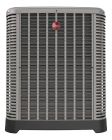 2 Ton Rheem 17 SEER2 Inverter R454B Heat Pump Condenser RP17AY24AJVCA