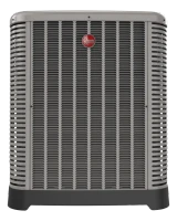 3 Ton Rheem 17 SEER2 Inverter R454B Heat Pump Condenser RP17AY36AJVCA