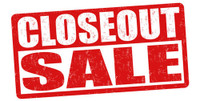 CLOSEOUT SPECIALS