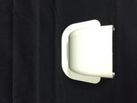 PVC Line Cover Corner Wall Elbow & End Cap