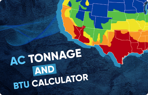 AC Tonnage and BTU Calculator