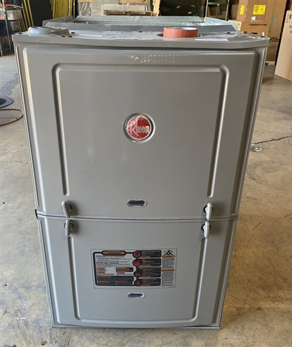 13921A | Rheem 80% Single Stage 100K BTU Gas Furnace,