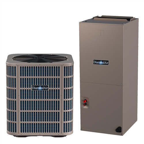 4 Ton DiamondAir 14.3 SEER2 R410A Heat Pump System D1448HCL2, D1448HAEAL2, TXV