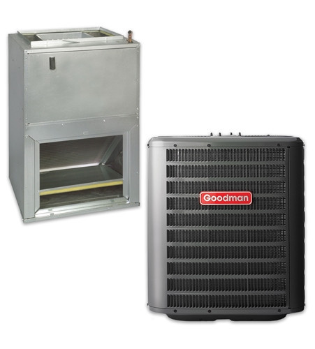 65035 | 1.5 ton Goodman 14 seer R-410A central system with