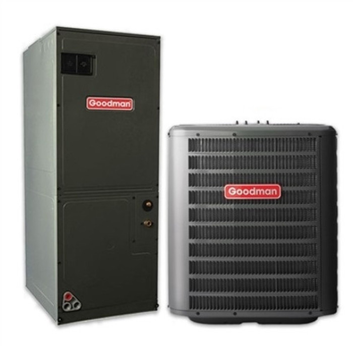 2.5 Ton Goodman 16 SEER, 15.2 SEER2 A/C System - GSXH503010, AMST36BU1400 (F)
