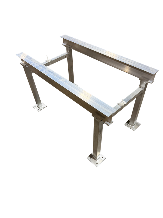 Hvac Rack Support 37347 | Aluminum HVAC Roof Stand Kit | Adjustable 21.5