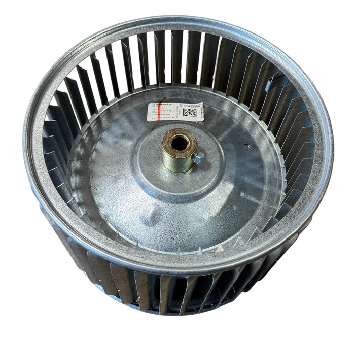 Blower Wheel from Goodman Air Handler ASPT25B14, 0150M00050