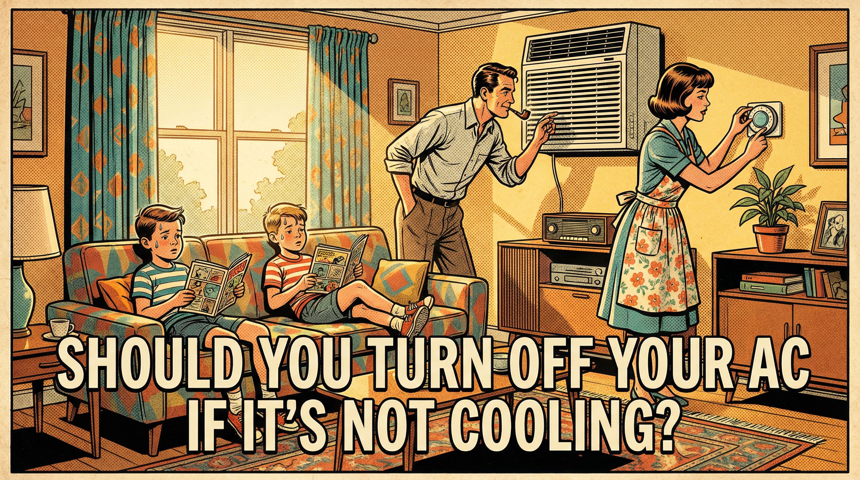 Should You Turn Off Your AC If It's Not Cooling? Quick Guide For 2026