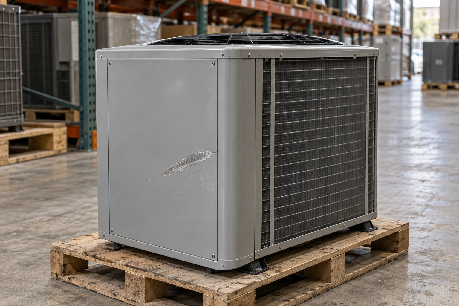 HVAC Scratch-and-Dent Equipment: Cosmetic Damage vs Functional Risk